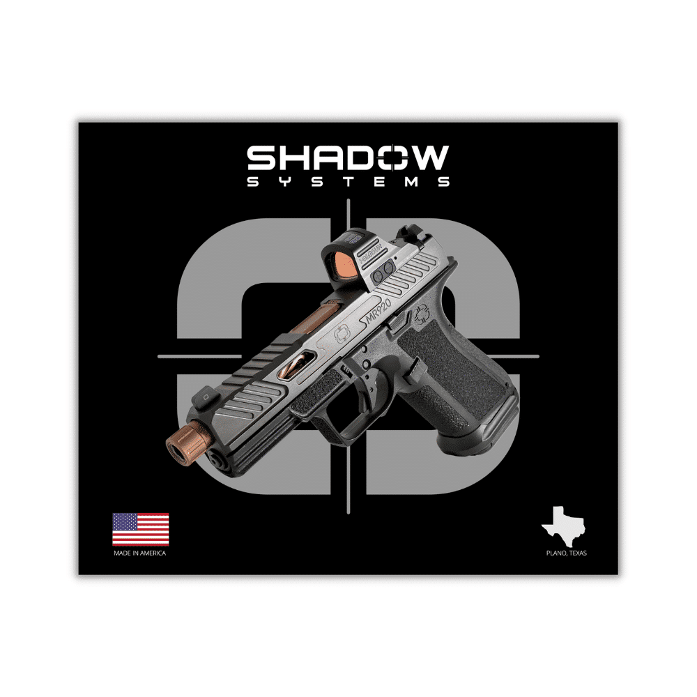 Shadow Systems Gear Pistol Mouse Pad tappetino per mouse
