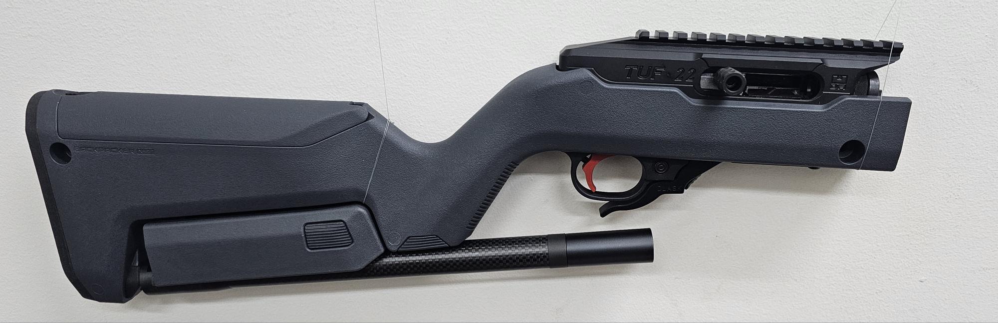 Dlask Arms TUF-22 TD fucile 12,5″ canna in fibra di carbonio