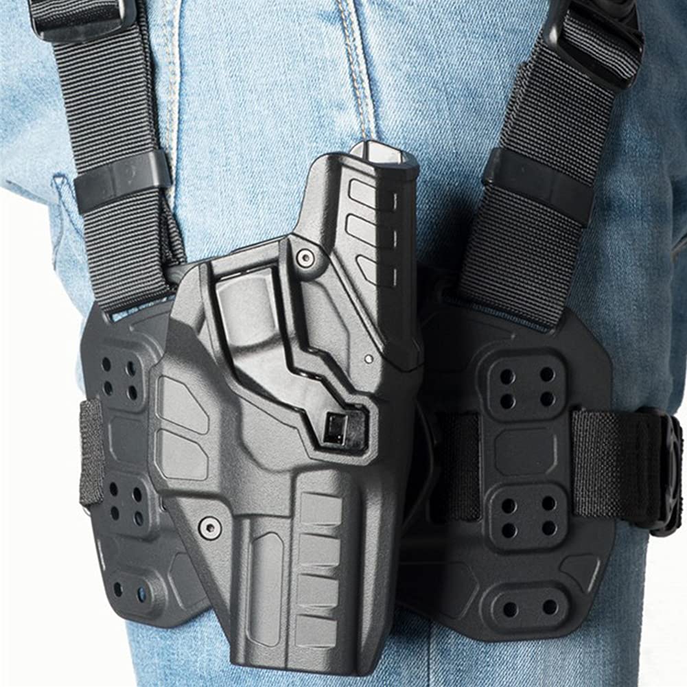 Beretta APX Series Fondina Cosciale Roto in Techno Polimero destra nera