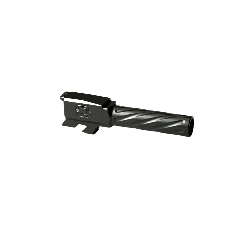 Shadow Systems Barrels CR920 Subcompact Unthreaded Spiral Fluted Black Nitride (Heavy Blem), canna