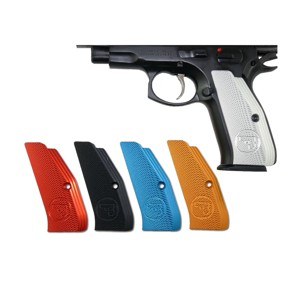 Dlask Arms CZ Custom & Accessories CZ Low Profile Grips 75/75B/85/Shadow in alluminio