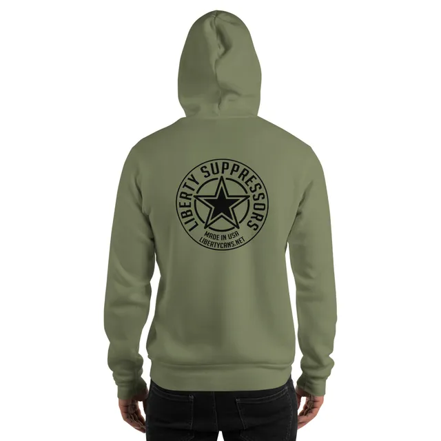 Liberty Suppressors Liberty Merch Hoodie felpa con tasca frontale