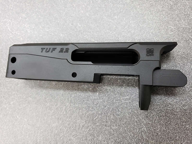 Dlask Arms TUF-22 Receiver, Flat Top ricevitore 7075-T6 nero