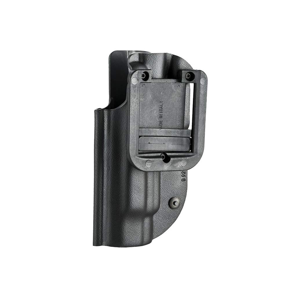 Beretta 90 Series Pistola 92FS / 96 / 92A1 / 96A1 fondina destra in ABS nera