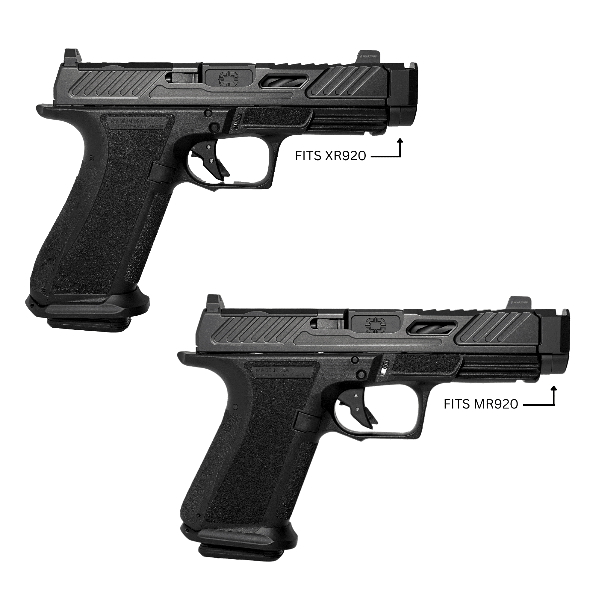 Shadow Systems Barrels Performance Barrel & Compensator Assembly Nitride (MR/XR)