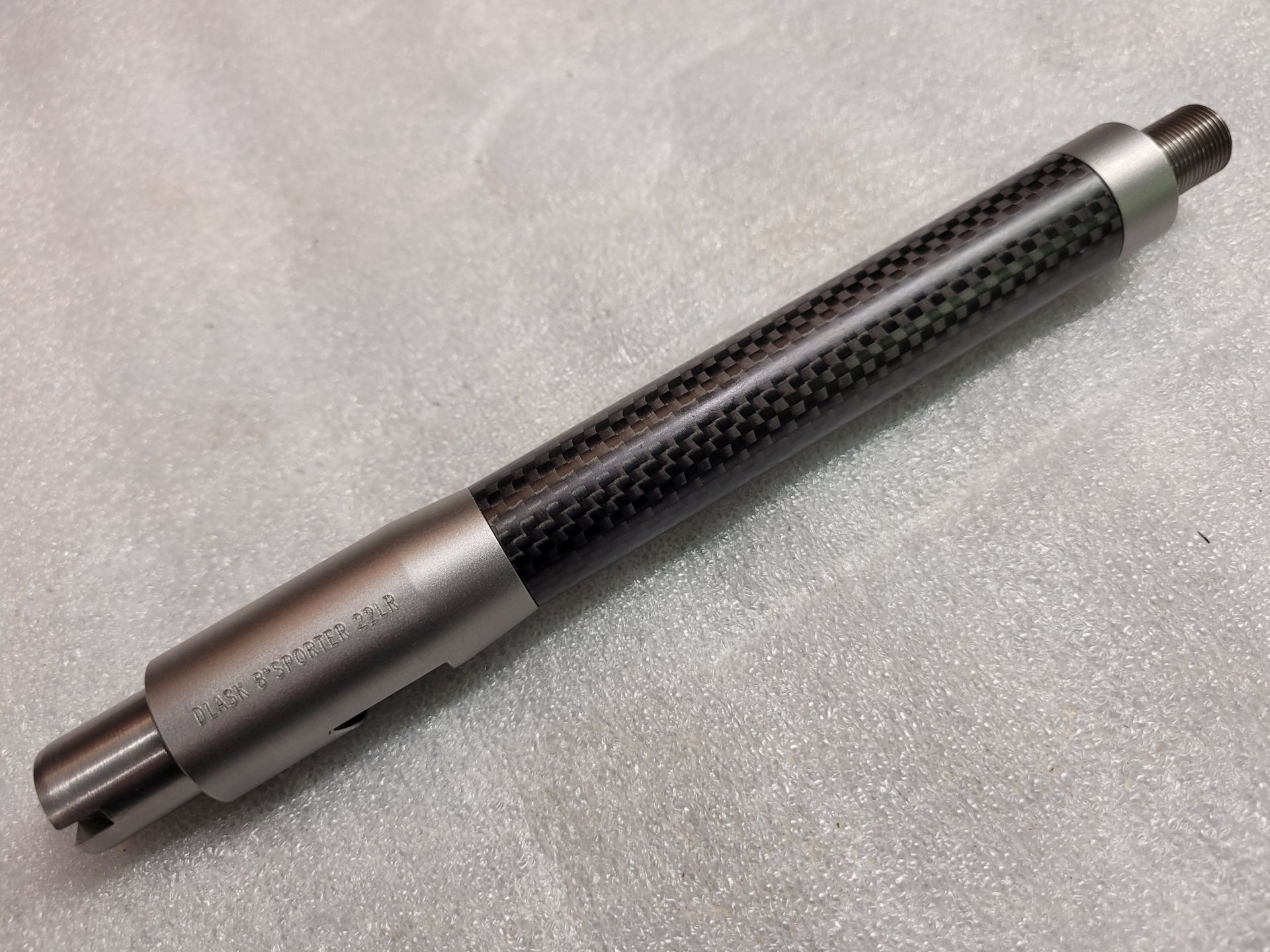 Dlask Arms Barrels 8″ Carbon Fiber Barrels for Ruger 10/22 Platform Rifles canna 8″
