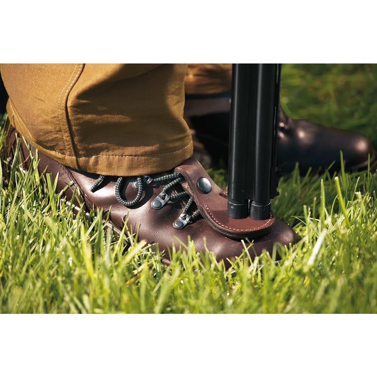 Beretta 686 Silver Pigeon Series Appoggio di Volata copriscarpe marrone in pelle bovina