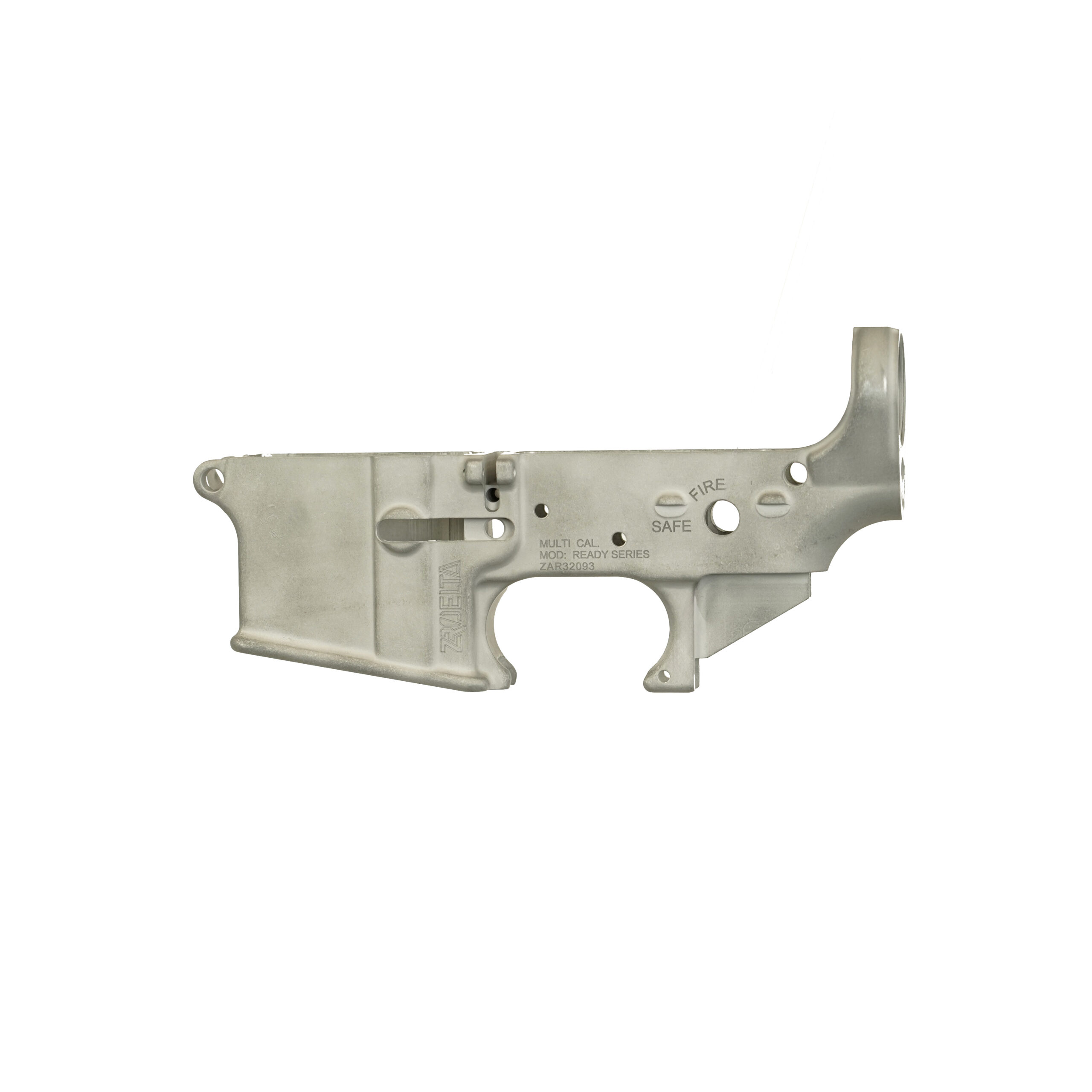 ZRO Delta Firearm Parts Ready Series™ Ambidextrous Lower Receiver grezzo ambidestro