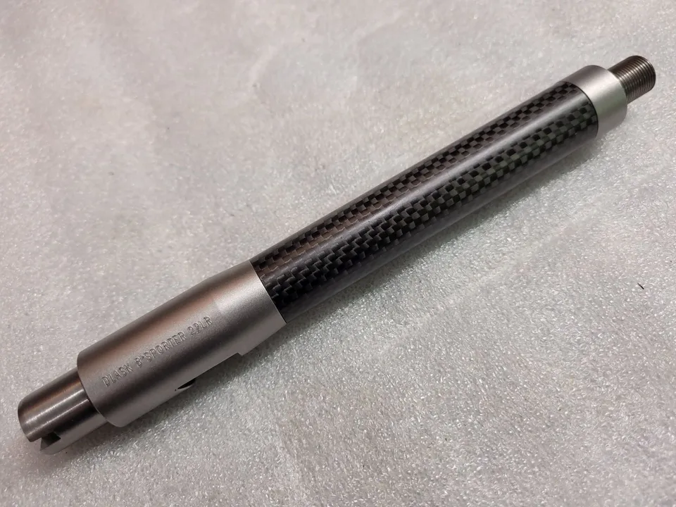 Dlask Arms Barrels 8″ Carbon Fiber Barrels for Ruger 10/22 Platform Rifles canna 8″