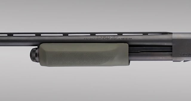Dlask Arms Shotgun Parts Hogue Overmolded Shotgun Stock Set, verde OD, 12 Gauge