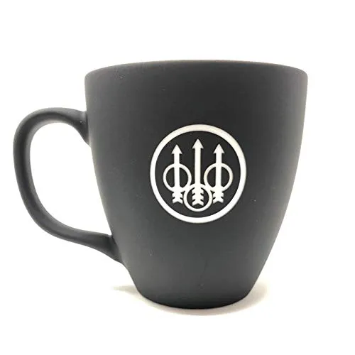 Beretta 90 Series Tazza in ceramica nera opaca con logo 3 Frecce