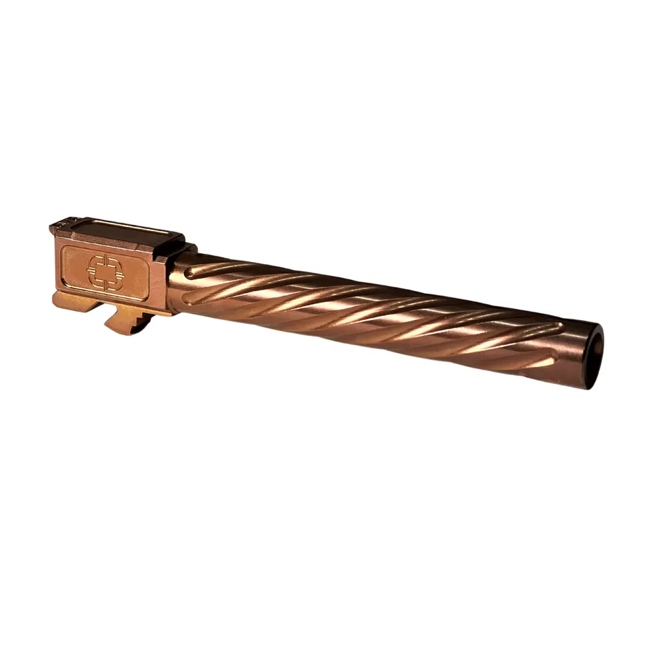 Shadow Systems Barrels Full-Size Long Unthreaded Spiral Fluted Bronze canna lunga