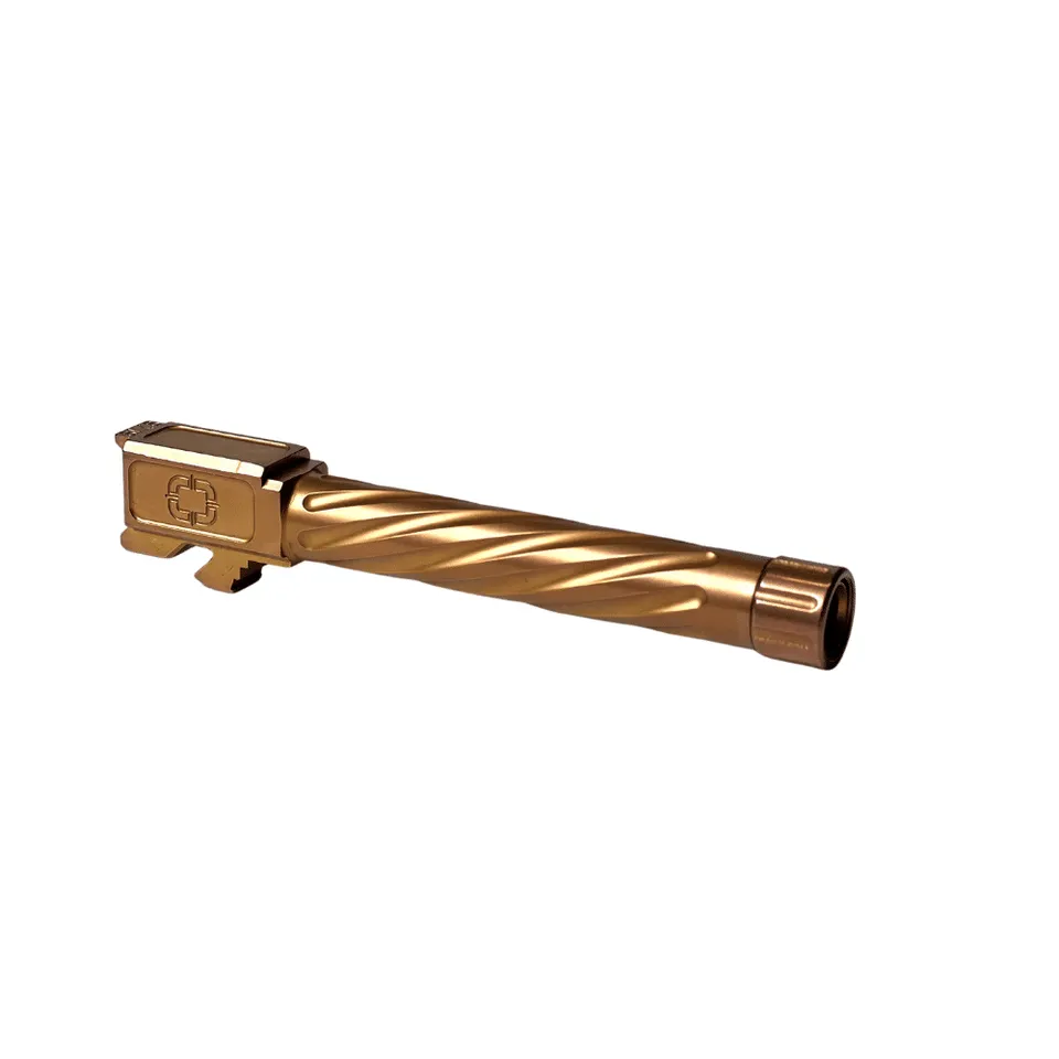 Shadow Systems Barrels Full-Size Threaded Spiral Fluted Bronze Barrel (MR920L/DR920)