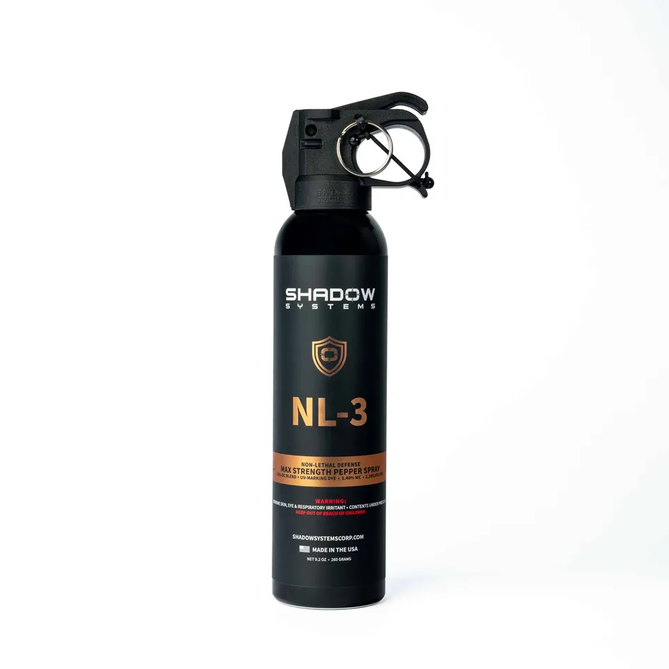 Shadow Systems NL-3 Non-Lethal Pepper Spray spray al peperoncino 9,2 oz gittata 20 piedi