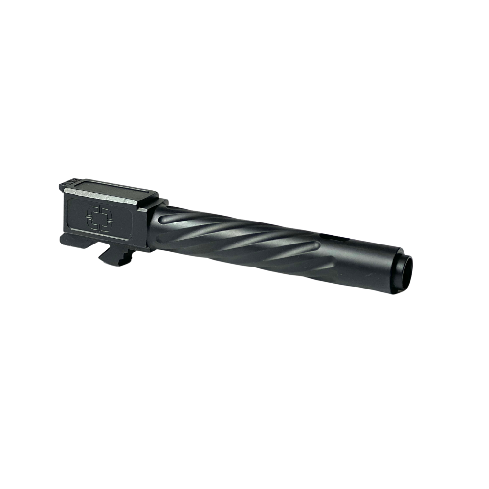 Shadow Systems Barrels Full-Size Spiral Fluted Black Barrel (DR920P) canna nera