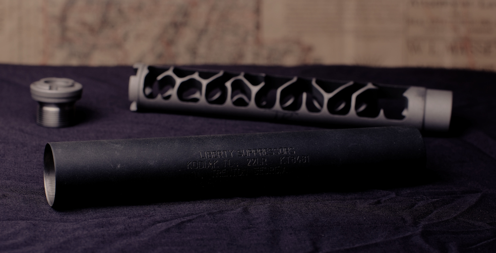 Liberty Suppressors Kodiak TL upgrade a baffle impilati
