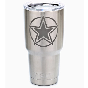 Liberty Suppressors Liberty Merch Yeti Rambler 30oz tumbler con logo inciso