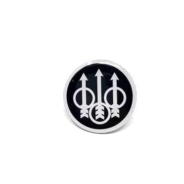 Beretta 90 Series spilla metallica 20 mm logo gommato