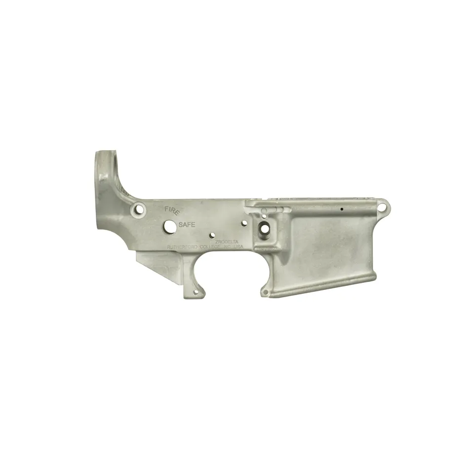 ZRO Delta Firearm Parts Ready Series™ Ambidextrous Lower Receiver grezzo ambidestro