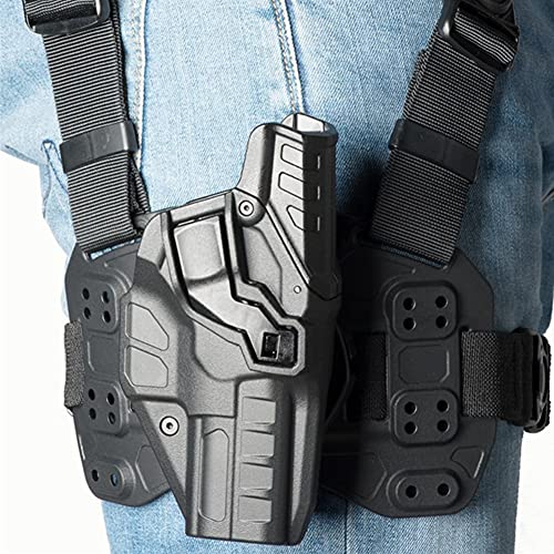 Beretta APX Series Fondina Cosciale Roto in Techno Polimero destra nera