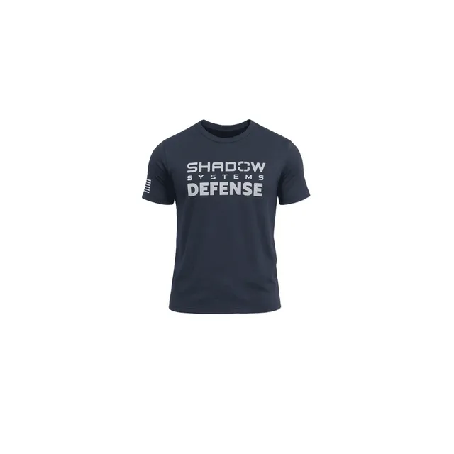 Shadow Systems Clothing Shadow Systems Defense T-Shirt – Navy Blue maglietta blu navy