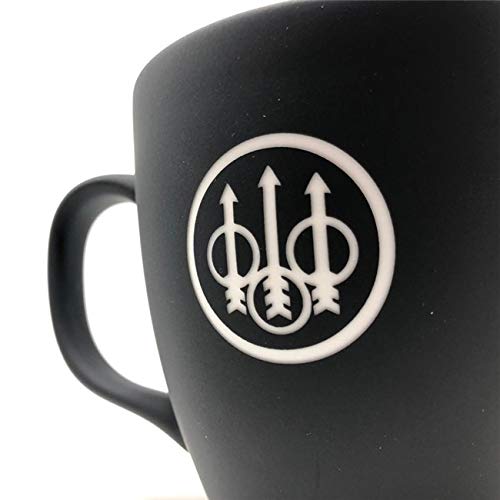Beretta 90 Series Tazza in ceramica nera opaca con logo 3 Frecce