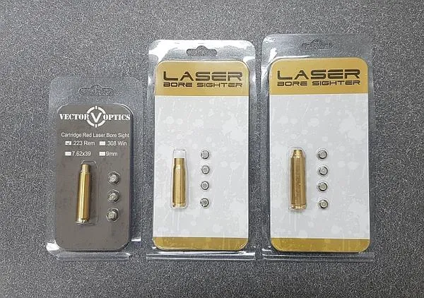 Dlask Arms Tools Laser Bore Sighter .223, 7.62 x 39, 7.62 x 51, 9mm laser collimatore