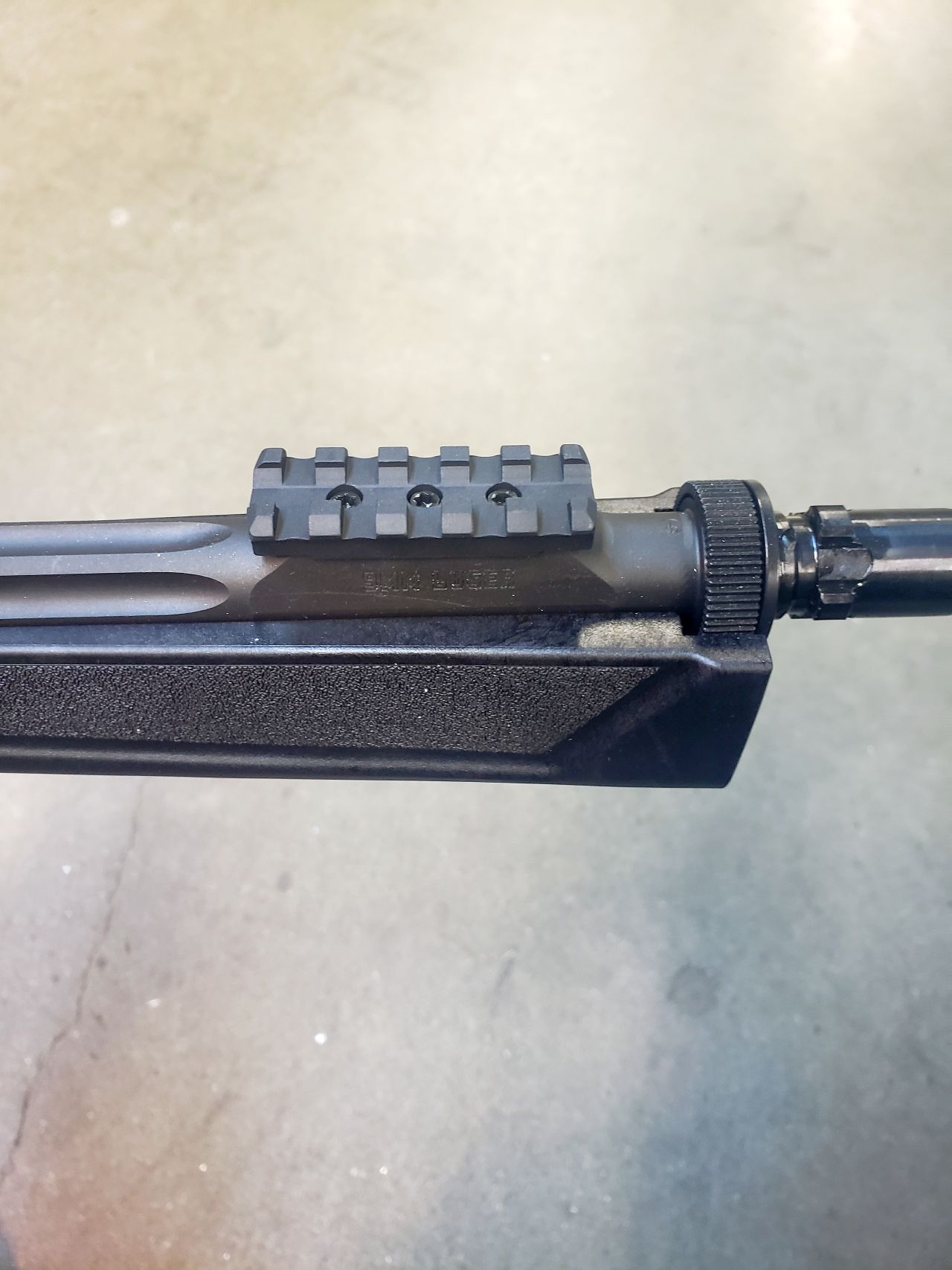 Dlask Arms Rail and Scope Mounts Rail for the Ruger PC9 Takedown Rifle rotaia