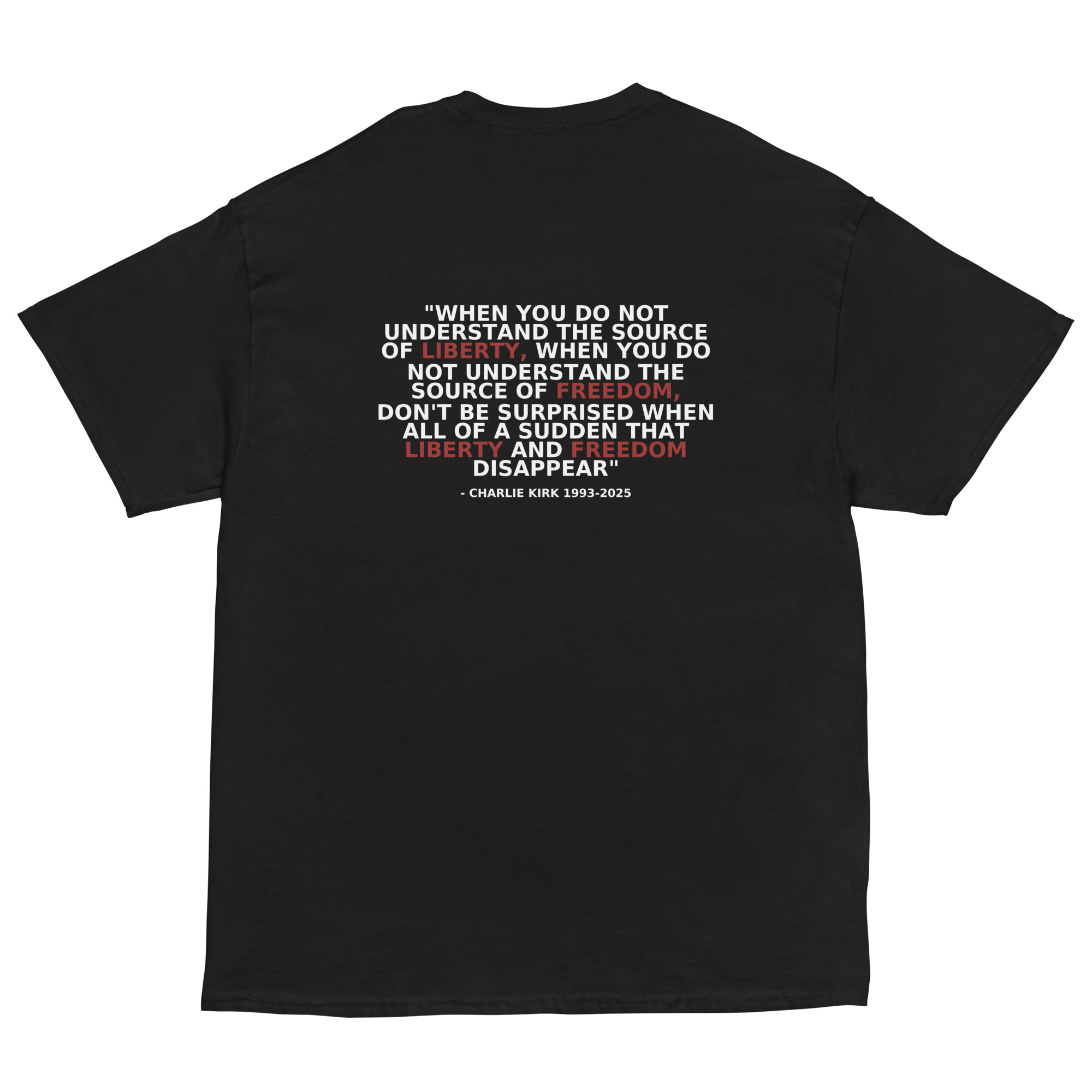 Liberty Suppressors Liberty Merch Freedom Classic Tee maglietta in cotone