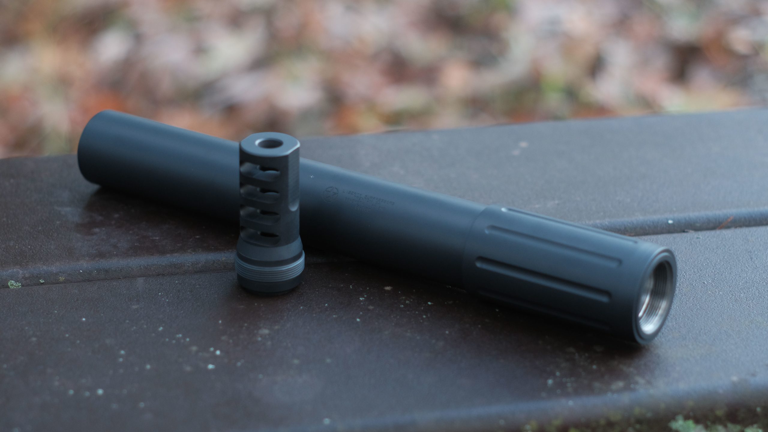 Liberty Suppressors Suppressors Behemoth 50 BMG silenziatore in titanio
