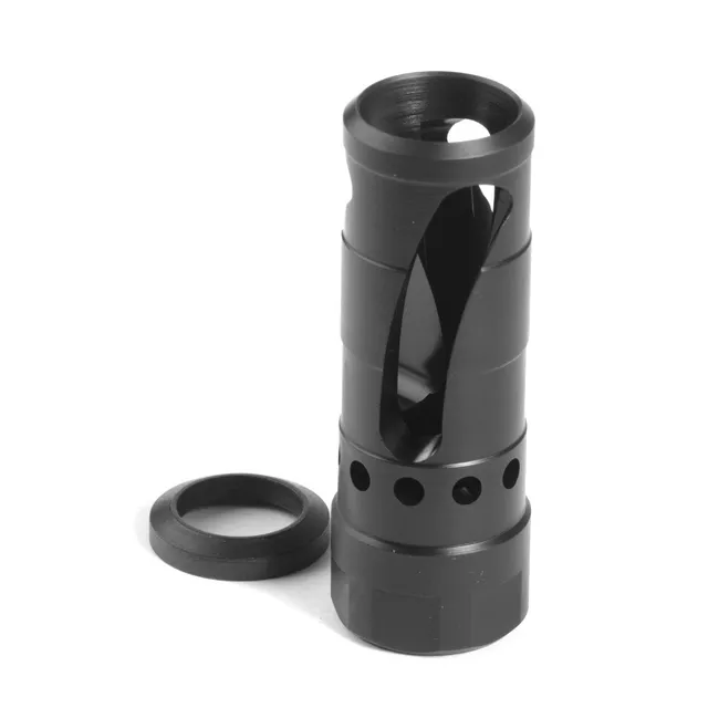 Liberty Suppressors Parts Flash Hider / Muzzle Brake Combo Device freno di bocca 1/2-28 in acciaio inox