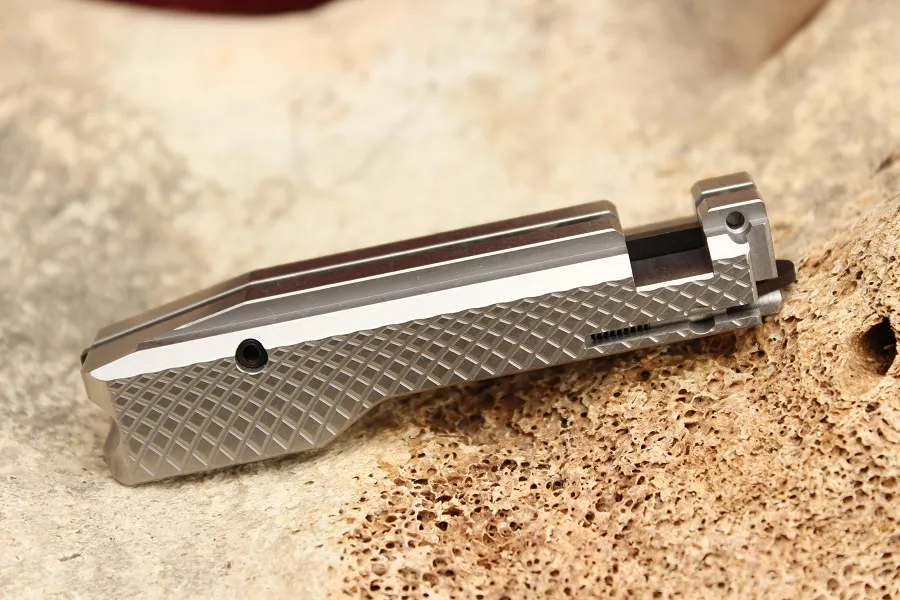 KIDD Scalloped Bolt otturatore .22 LR argento