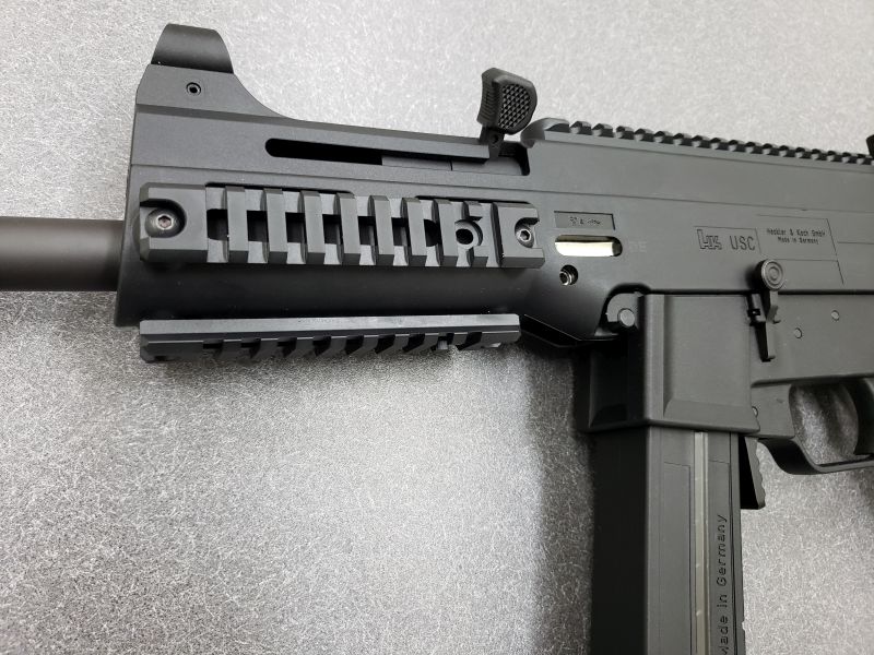 Dlask Arms Rail and Scope Mounts Forend Rails for H&K USC / UMP rail in alluminio