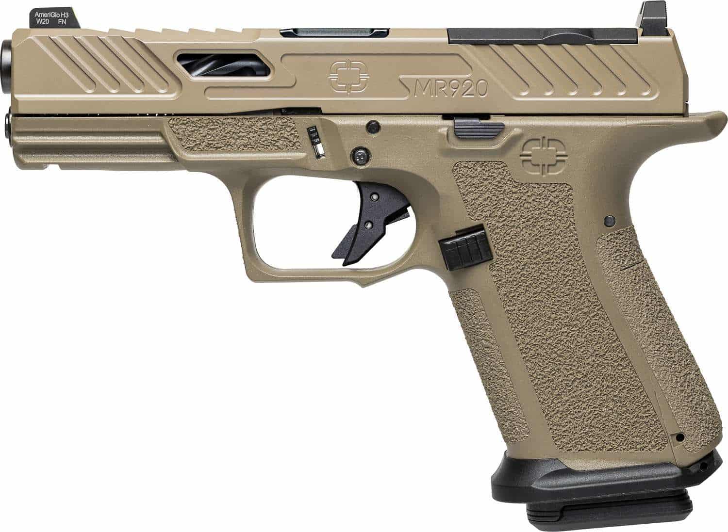 Shadow Systems MR Series MR920 ELITE FDE (Unthreaded) pistola non filettata FDE