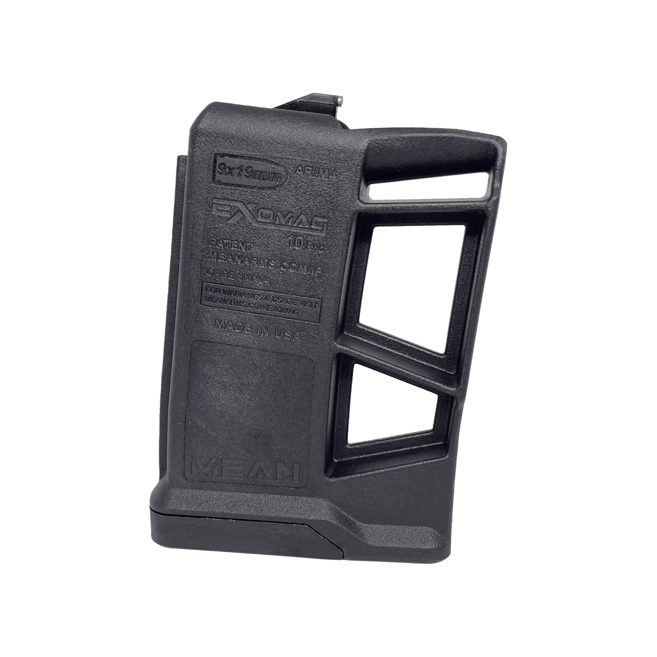 Mean Arms Exomags ExoMag 10 Round caricatore 10 colpi 9 mm