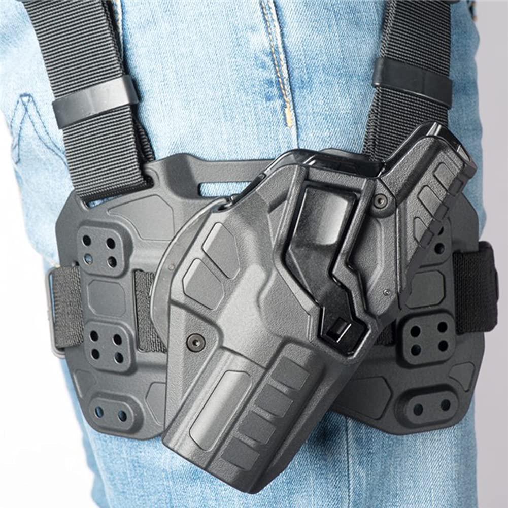Beretta APX Series Fondina Cosciale Roto in Techno Polimero destra nera