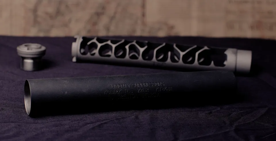 Liberty Suppressors 22 Retrofit conversione silenziatore .22 inox