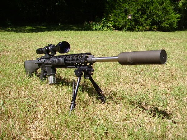 Liberty Suppressors Constitution silenziatore per fucile 5.56 a filettatura diretta