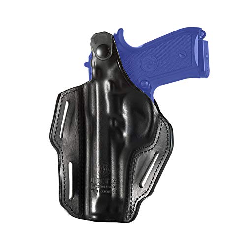 Beretta 90 Series S.92 RA 5 fondina pelle nera destra