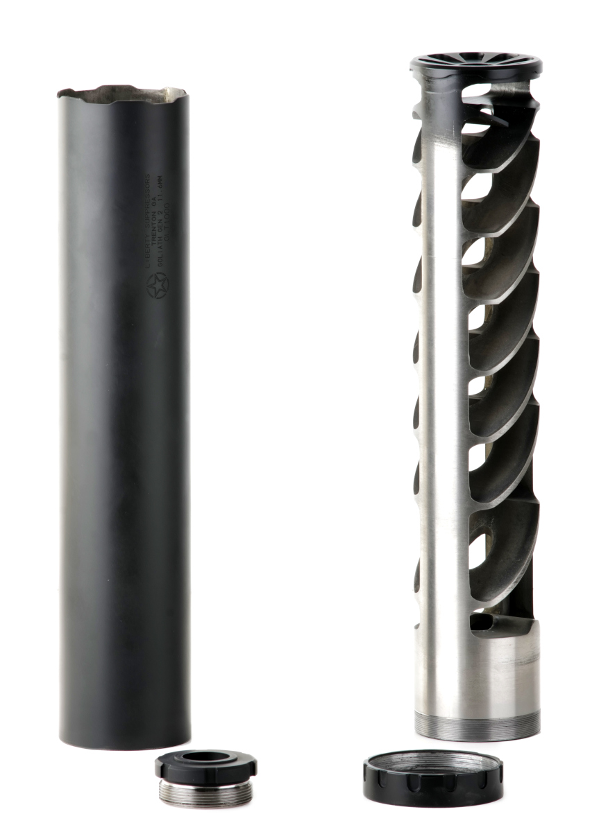 Liberty Suppressors Goliath Gen 2 silenziatore titanio per .458 SOCOM