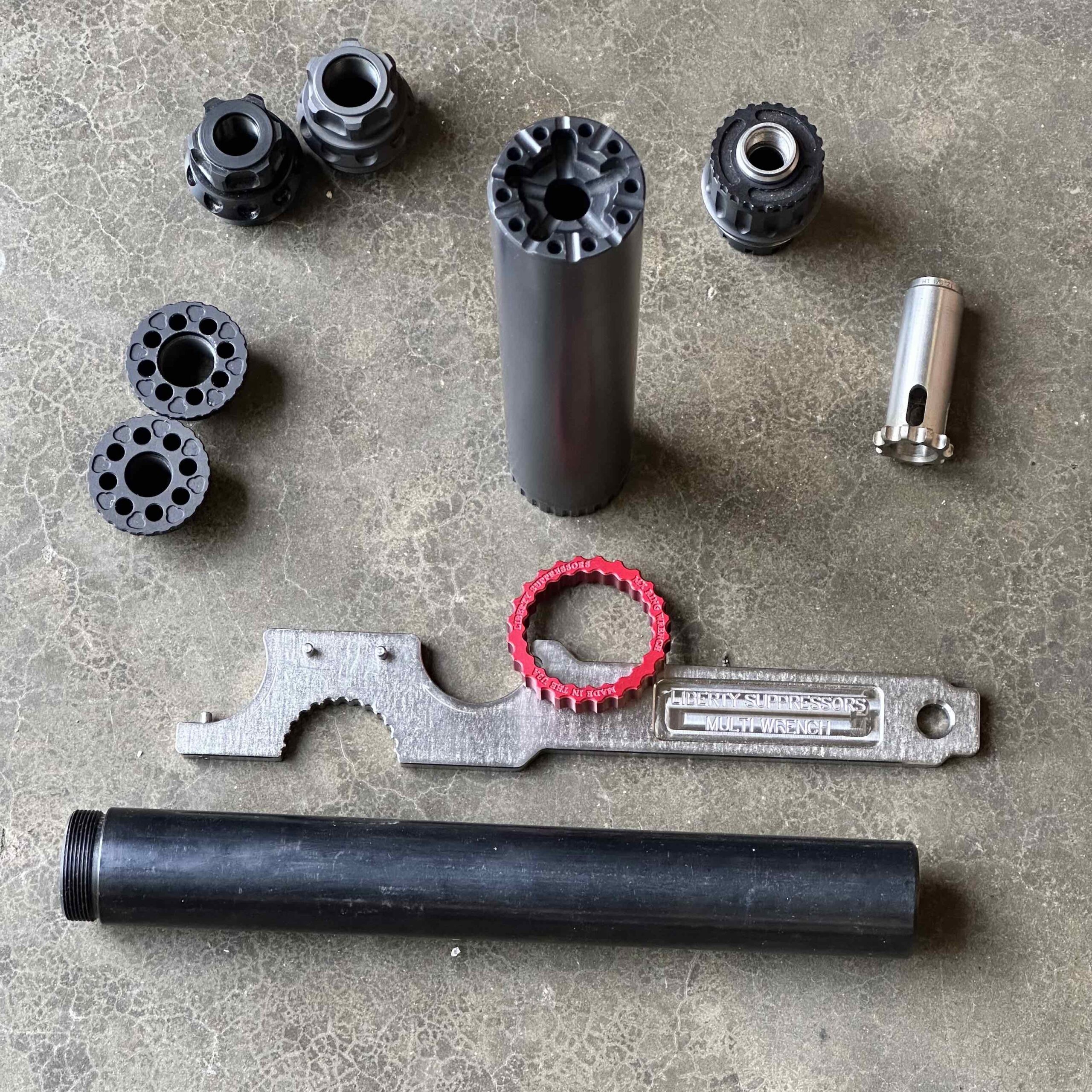 Liberty Suppressors Silencer Kits Mystic X Multi Caliber Suppressor silenziatore