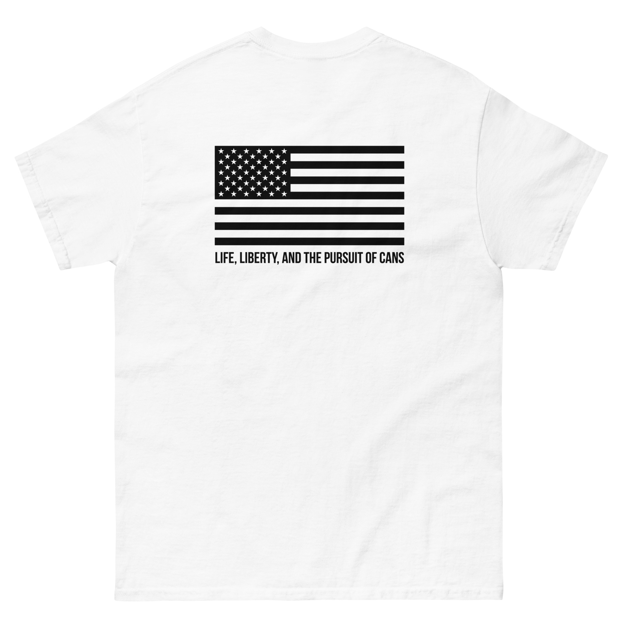 Liberty Suppressors Liberty Merch Pursuit Of Cans maglietta in cotone