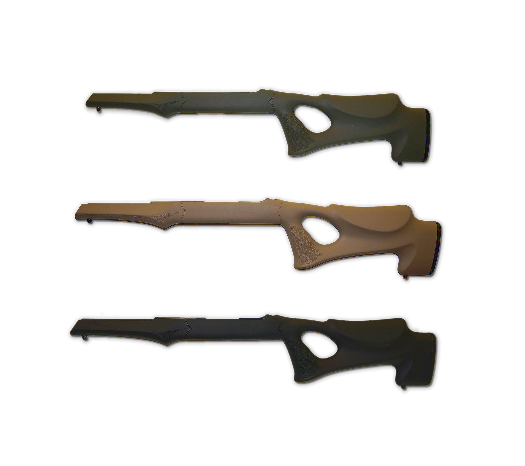 Hogue Stocks and Grips Overmolded Tactical Thumbhole calcio 10/22 .920″