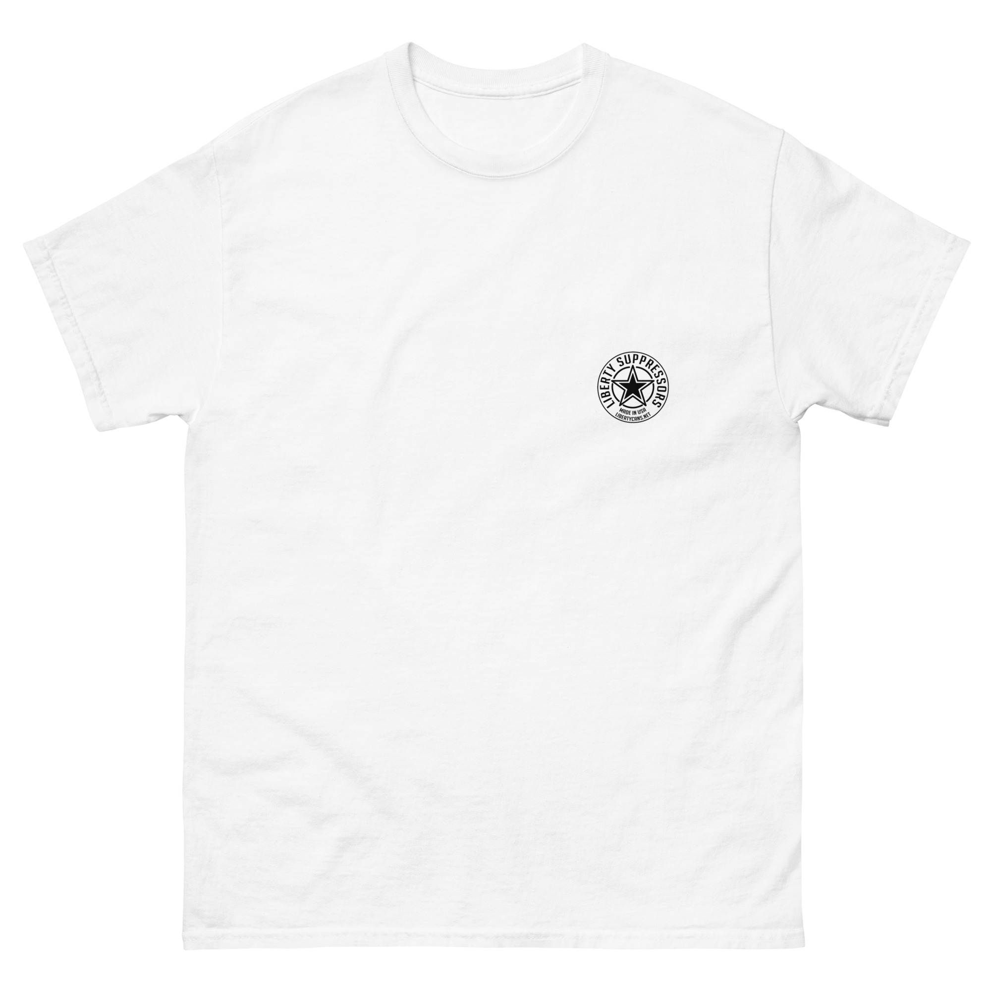 Liberty Suppressors Liberty Merch Pursuit Of Cans maglietta in cotone