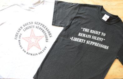 Liberty Suppressors Liberty Merch The Right to Remain Silent T-shirt