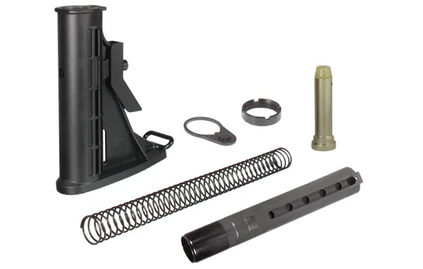 UTG U6 calcio AR-15 kit mil-spec 6 posizioni nero