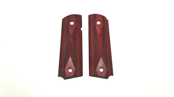 Dlask Arms Stocks and Grips 1911 Government & Commander guancette palissandro zigrinate