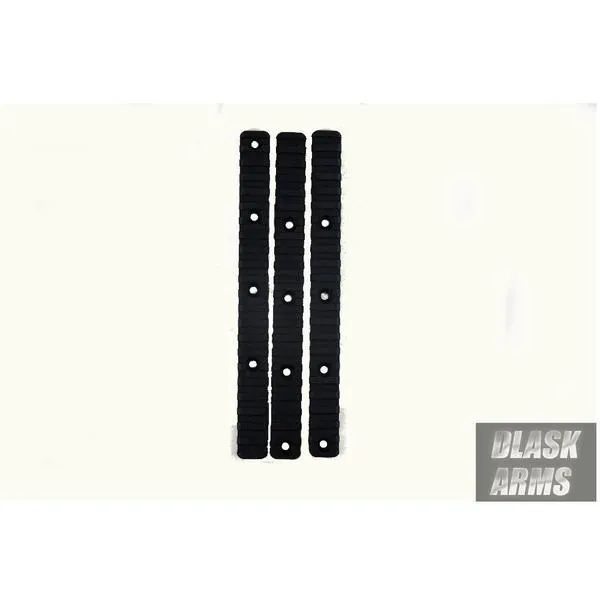 Dlask Arms Rail and Scope Mounts SR-556 Set of 3 Full Length Rails rotaie nere