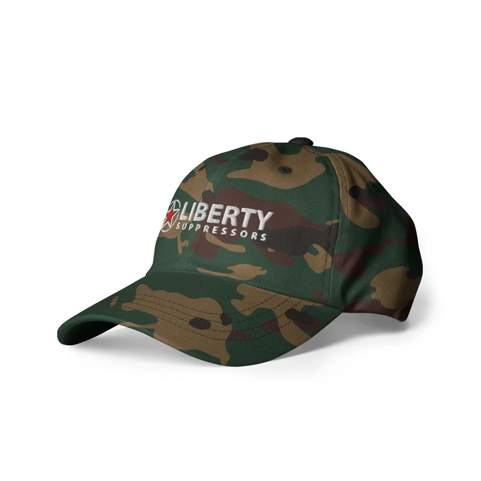 Liberty Merch Camo Hat berretto Green Camo regolabile