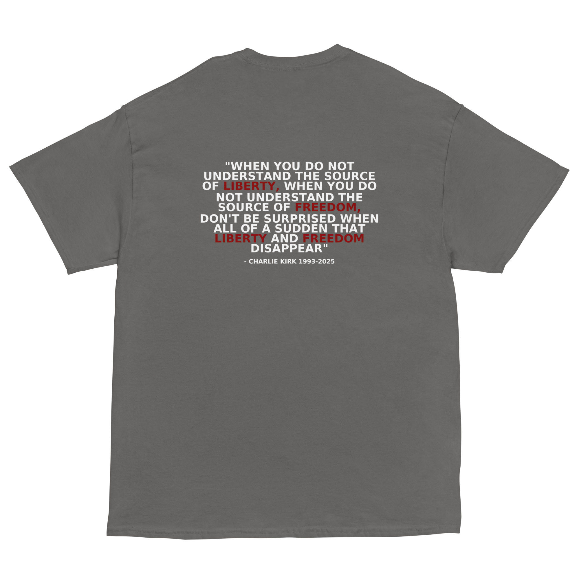 Liberty Suppressors Liberty Merch Freedom Classic Tee maglietta in cotone